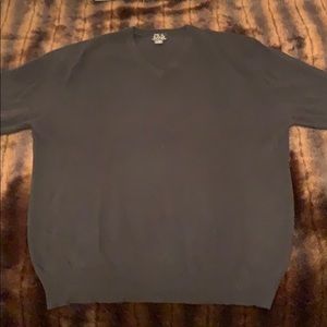 100% Cashmere V Neck Sweater XL